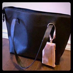 Black Purse with Change Purse